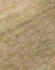 LOOMLAN Rugs Elien Brown Washable Indoor-Outdoor Rug