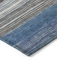 Elyn Denim Washable Indoor-Outdoor Rug