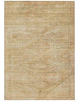 LOOMLAN Rugs Emalisse Ivory Washable Indoor-Outdoor Rug