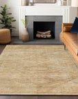 LOOMLAN Rugs Emalisse Ivory Washable Indoor-Outdoor Rug