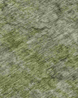 LOOMLAN Rugs Emberith Green Washable Indoor-Outdoor Rug