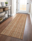 LOOMLAN Rugs Emberith Orange Washable Indoor-Outdoor Rug