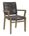 Explorer Oceans Dining Armchair Set of Two - Mixed Grey Outdoor Dining Chairs-Outdoor Dining Chairs-Seasonal Living-LOOMLAN