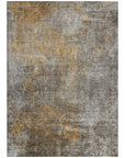 Addison Rugs Faded Rhythm Grey Washable Indoor-Outdoor Rug