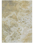 Addison Rugs Faerara Gold Washable Indoor-Outdoor Rug