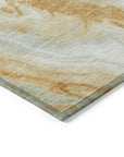 Addison Rugs Faerel Gold Washable Indoor-Outdoor Rug