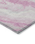 Addison Rugs Faerel Pink Washable Indoor-Outdoor Rug