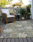 Addison Rugs Faereth Gray Washable Indoor-Outdoor Rug