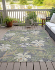 Addison Rugs Faereth Gray Washable Indoor-Outdoor Rug
