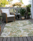 Addison Rugs Faereth Ivory Washable Indoor-Outdoor Rug