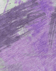 Addison Rugs Faerira Purple Washable Indoor-Outdoor Rug