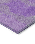 Addison Rugs Faerira Purple Washable Indoor-Outdoor Rug
