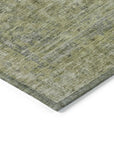 LOOMLAN Rugs Felissae Green Washable Indoor-Outdoor Rug