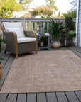 LOOMLAN Rugs Felissae Orange Washable Indoor-Outdoor Rug