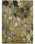 Addison Rugs Floral Brown Washable Indoor-Outdoor Rug