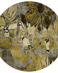 Addison Rugs Floral Brown Washable Indoor-Outdoor Rug