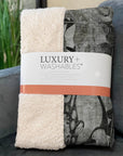 Addison Rugs Floral Grey Washable Indoor-Outdoor Rug