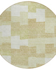 Addison Rugs Flowing Harmony Beige Washable Indoor-Outdoor Rug
