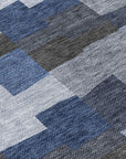 Addison Rugs Flowing Harmony Blue Washable Indoor-Outdoor Rug
