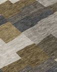 Addison Rugs Flowing Harmony Brown Washable Indoor-Outdoor Rug