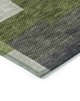 Addison Rugs Flowing Harmony Green Washable Indoor-Outdoor Rug