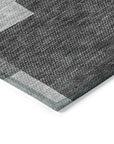 Addison Rugs Flowing Harmony Grey Washable Indoor-Outdoor Rug