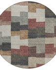 Addison Rugs Flowing Harmony Paprika Washable Indoor-Outdoor Rug