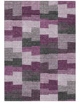 Addison Rugs Flowing Harmony Red Washable Indoor-Outdoor Rug
