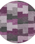 Addison Rugs Flowing Harmony Red Washable Indoor-Outdoor Rug