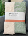 Addison Rugs Fluid Drift Green Washable Indoor-Outdoor Rug
