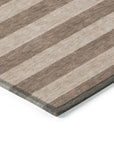 Addison Rugs Fluid Mirage Coffee Washable Indoor-Outdoor Rug