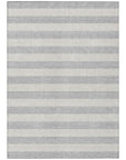 Addison Rugs Fluid Mirage Pewter Washable Indoor-Outdoor Rug