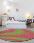Addison Rugs Fluid Mirage Pink Washable Indoor-Outdoor Rug
