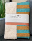 Addison Rugs Fluid Mirage Teal Washable Indoor-Outdoor Rug