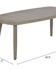 Zuo Modern Foret Aluminum Outdoor Coffee Table