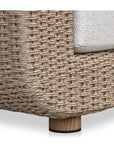 Soma Wicker Aluminum Outdoor Accent Chair