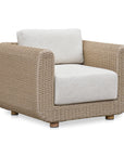 Soma Wicker Aluminum Outdoor Accent Chair