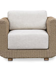 Soma Wicker Aluminum Outdoor Accent Chair
