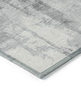 Addison Rugs Galanor Gray Washable Indoor-Outdoor Rug