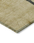 Addison Rugs Galas Gold Washable Indoor-Outdoor Rug