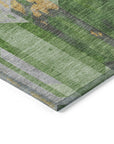 Addison Rugs Galor Green Washable Indoor-Outdoor Rug