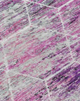Addison Rugs Galyn Purple Washable Indoor-Outdoor Rug