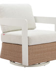 Zuo Modern Gelo Olefin Fabric Outdoor Swivel Chair
