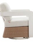 Zuo Modern Gelo Olefin Fabric Outdoor Swivel Chair