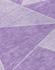 Addison Rugs Gentle Waves Lilac Washable Indoor-Outdoor Rug