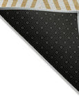 Addison Rugs Geometric Gold Washable Indoor-Outdoor Rug