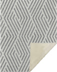 Addison Rugs Geometric Grey Washable Indoor-Outdoor Rug
