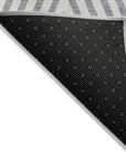 Addison Rugs Geometric Grey Washable Indoor-Outdoor Rug