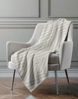 Addison Rugs Geometric Ivory Washable Indoor-Outdoor Rug