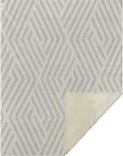 Addison Rugs Geometric Ivory Washable Indoor-Outdoor Rug